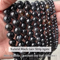 Wholesale Natural Stone Amethyst Obsidian Bead Round Loose Spacer For Jewelry Making Bracelet Necklace Accessory 4 6 8 10 12mm
