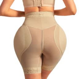 Women Shapewear High Waist Shorts Butt Lifter Hip Pad Shorts Hip Enhancer Body Shaper Shorts Waist Trainer Tummy Control Panties