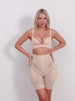 Women Shapewear High Waist Shorts Butt Lifter Hip Pad Shorts Hip Enhancer Body Shaper Shorts Waist Trainer Tummy Control Panties