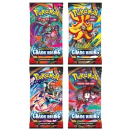 Pokémon Cards Chaos Rising Booster Box 36 Packs 360 Cards English TCG Collectible Trading Card Game Toys for Kids Gift