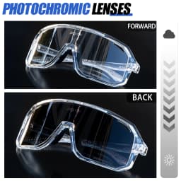 SCVCN Photochromic Cycling Glasses Outdoor Sports Bicycle Goggles Men MTB Cycling Sunglasses UV400 Road Bike Eyewear For Women