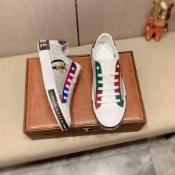 Men's Genuine Leather Sports Sneakers Casual Leather Strap Light Soft Sole Comfortable Lace-Up Shoes