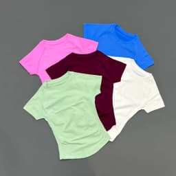 NCOYOE Gym Tank Top Women Short Sleeve Seamless Yoga Top Sports Breathable Slim Fit Workout Shirts Running Fitness Activewear