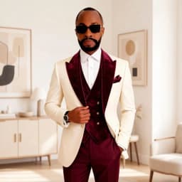 Velvet Suits for Men Slim Fit 3 Pieces Wedding Prom Suits Mix Match Burgundy Shawl Collar Custom Elegant Gala Celebration Wear