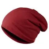 Cotton Slouchy Beanies for Men Vintage Hip-Hop Slouchy Hat Autumn Winter Warm Unisex Skullies Solid Color Male Skull Caps