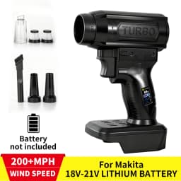 Powerful Handheld Car Violent Air Blower Turbo Jet Fan High Speed 40mm Brushless Motor 500g Thrust Car Wash Air Gun Dryer Tool