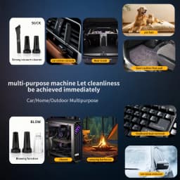 Powerful Handheld Car Violent Air Blower Turbo Jet Fan High Speed 40mm Brushless Motor 500g Thrust Car Wash Air Gun Dryer Tool