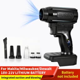 Powerful Handheld Car Violent Air Blower Turbo Jet Fan High Speed 40mm Brushless Motor 500g Thrust Car Wash Air Gun Dryer Tool