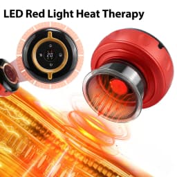 Smart Electric Cupping Massager with Heat & Remote Control Home Red Light Vacuum Suction Jars Circulation Muscle Relax 12 Level