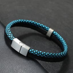 Noter New Fashion Mens Paracord Bracelet Stainless Steel Magent Buckle Wrap Braslet Gifts For Boyfriend Fabric Nautical Braclet