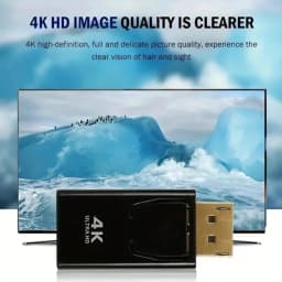 DP To HDTV 4K Connector DisplayPort DP Male to HDMI-Compatible Female Adapter Converter Video Audio Plug For Computer TV Laptop