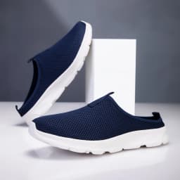 New Men Half Slipper Flats Sole Comfortable Lightweight Men's Shoes Breathable Male Home Slippers Shoes for Man Plus Size 39-47