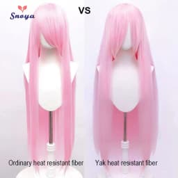 Snoya 100cm Synthetic Fluffy Corn Perm Cosplay Wig Pink Red Blue Purple Anime Party Long Wig for Women
