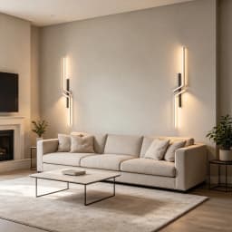 Modern LED Wall Lamp 3000K 4000K 6000K, Minimalist Wall Sconce for Bedroom Bedside Living Room TV Sofa Background Indoor