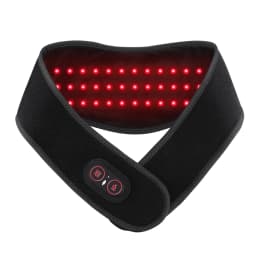 Electric Heating Neck Belt 36pcs LED Beads 660&850nm Infrared Neck Cervical Protection Neck Vibration Massage Heated Pad