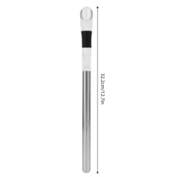 Wine Cooling Rod Stainless Frozen Stick Beer Chiller Stick Ice Wine Cooler 4 in 1 Wine Cooling w/ Wine Pourer Stopper Cutter