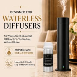 Essential Oil Diffuser Waterless Aroma Diffuser Air Purifier Home Air Freshener Candle Making Aroma Oil Hotel Scent Diffuser Oil
