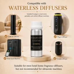 Essential Oil Diffuser Waterless Aroma Diffuser Air Purifier Home Air Freshener Candle Making Aroma Oil Hotel Scent Diffuser Oil