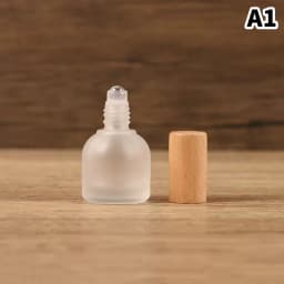 1pcs 10ml Glass Roller Bottle Perfume Roll On Bottle Mini Essential Oil Containers Sample Empty Bottle Travel Refill Vials