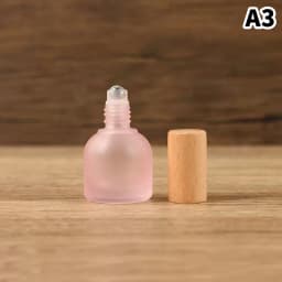 1pcs 10ml Glass Roller Bottle Perfume Roll On Bottle Mini Essential Oil Containers Sample Empty Bottle Travel Refill Vials