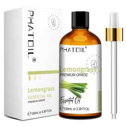 PHATOIL Aromatherapy Essential Oils 100ML Eucalyptus Peppermint Lavender Sandalwood Vanilla Aroma Oils for Diffuser Humidifier
