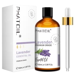 PHATOIL Aromatherapy Essential Oils 100ML Eucalyptus Peppermint Lavender Sandalwood Vanilla Aroma Oils for Diffuser Humidifier