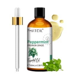 PHATOIL Aromatherapy Essential Oils 100ML Eucalyptus Peppermint Lavender Sandalwood Vanilla Aroma Oils for Diffuser Humidifier