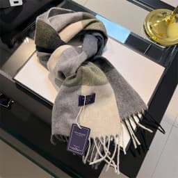 Classic England Style Stripe Plaid Scarves for Women Scarf Fashion Luxury Brand Tassel Shawls Pashmina Lady Wrap Poncho Stoles