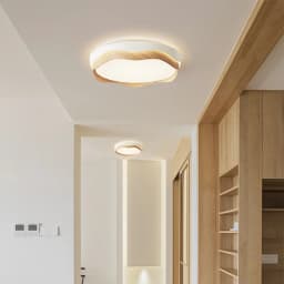 Cream wind aisle light Entrance corridor Cloakroom light Full spectrum eye protection Modern simple balcony ceiling light