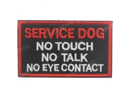 Trooper Sheriff Tactical K9 UNIT Black Grey Hook Back Patch For Body Armor K-9 Badge Applique
