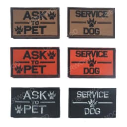 Trooper Sheriff Tactical K9 UNIT Black Grey Hook Back Patch For Body Armor K-9 Badge Applique