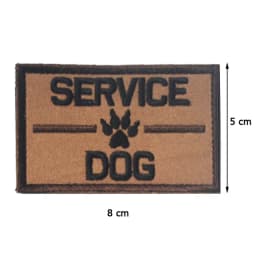 Trooper Sheriff Tactical K9 UNIT Black Grey Hook Back Patch For Body Armor K-9 Badge Applique