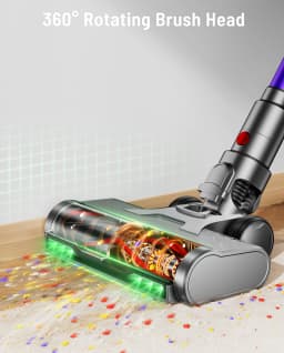 VAKERR X15 Pro 750W Cordless Vacuum Cleaner 75KPA Strong Suction for Pet Hair and Carpet 80Mins Runtime Household Cleaning