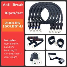 120cm Men Women Anti Break Latex Strength Training Home Gym Fitness Resistance Bands Pull Rope Tensile Exercise Tubes