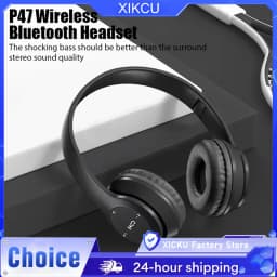 Foldable Wireless Bluetooth Headphones 5.0 Portable HiFi Sound Over-ear Headset for Sports Travel Daily Game music Earphones Use