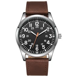 Aviation Inspired 42mm Pilot Collection Easy Reading Japanese Movement 24H Display