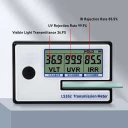 LS162 LS162A Window Tint Meter Solar Film Car Transmission Meter Solar Film Meter VLT UV IR Rejection Tester Dropship