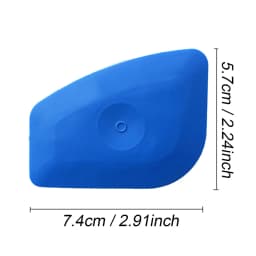 50pcs Multilateral Mini Pink Blue Vinyl Squeegee Scraper Car Stickers Home Office Window Film Installation Tint Tools 50A25
