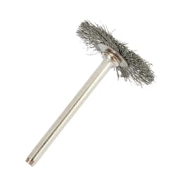 9Pcs/set Steel Wire Brush For Dremel Rotary Tool Paint Rust Removal Polishing Grinding Wheel Metal Polishing Cleaning Brush