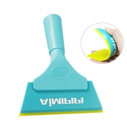 TOFAR Double Layers Rubber PPF Scraper Handy Squeegee Cleaning Shovel Car Wrap Wash Window Tint Windshield Ice Snow Water Wiper
