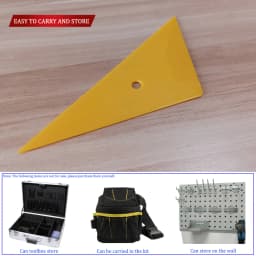 5pcs Foil Squeegee Vinyl Film Car Wrap Auto Home Office Car Film Sticker Install Cleaning Silver Scraper Window Tints Tool 5A73