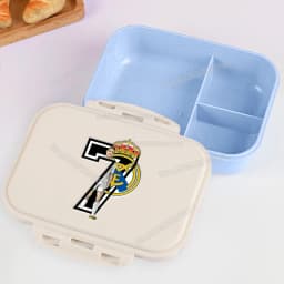 Football Player CR7 Student Lunch Box Cristiano Ronaldo Boy Girl Bento Case Home Office Outdoor Picnic Lunch Boxes Kids Gift