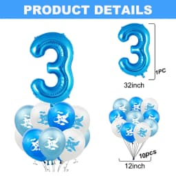 Airplane Birthday Decoration Happy Birthday Banner Airplane Garland Foil Latex Balloon Kids Plane Theme Party Baby Shower Supply