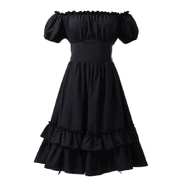 Steampunk Corset Dress Pirate Costume Shoulder Off Underbust Corset Cosplay Pirate Dresses for Women