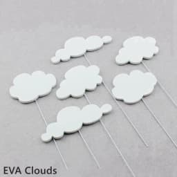 Rainbow Unicorn Themed Star Cloud Cake Decor Birthday Party Supplies Baby Shower 1st Birthday Party Cake Decoratings Kids Gifts