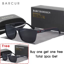 BARCUR Outdoor Sunclasses for Men Polarized FishingTravel TR90 Light Weight Sun Glasses Women Eyewear Accessory Oculos