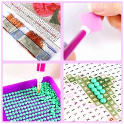 Momoart DIY Diamond Embroidery Coffee Cup Abstract Full Square Round Diamond Painting Pot Mosaic Handmade Hobby