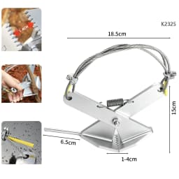 Multipurpose Tree Root Puller Ground Clearing Sapling Puller Tool Ergonomic Garden Tool for Landscaping, Farming, Forestry