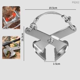 Multipurpose Tree Root Puller Ground Clearing Sapling Puller Tool Ergonomic Garden Tool for Landscaping, Farming, Forestry