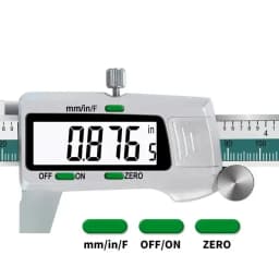 ET50 150mm Stainless Steel Digital Caliper 6-Inch 0.01mm High Precision Fraction/MM/Inch Measure Woodworking Thickness Gauge